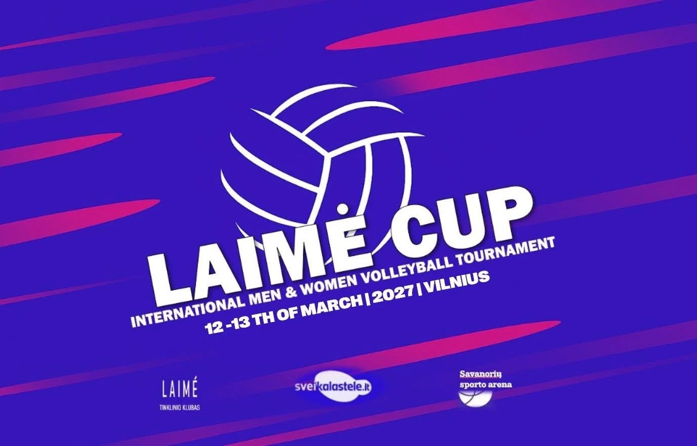 Laimė Cup 2027 · Voleibol internacional · Vilnius (Lituania)