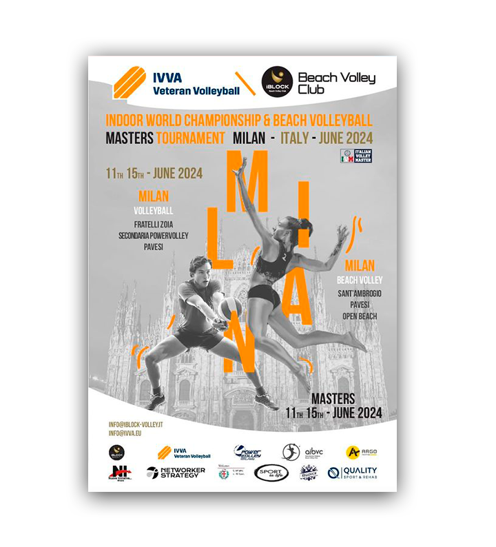 IVVA Indoor World Championship & Beach Volleyball Masters · Milán