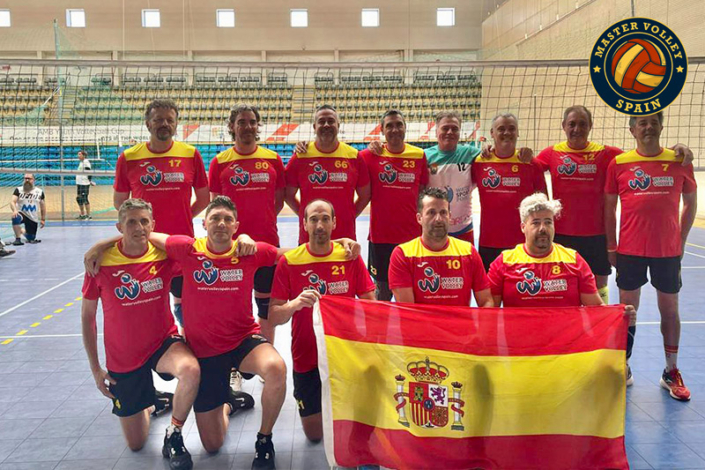 Master Volley Spain-Torneo Internacional de Espiño Foto Grupo